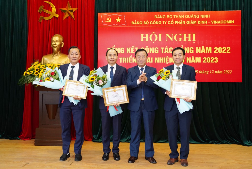Đảng bộ Công ty CP Giám định - Vinacomin tổng kết công tác Đảng năm 2022, triển khai nhiệm vụ 2023