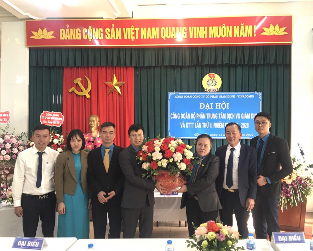Công đoàn Công ty CP Giám định - Vinacomin chỉ đạo Đại hội điểm (nhiệm kỳ 2023 - 2028)
