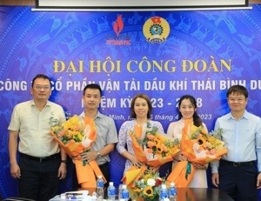 PVTrans Pacific tổ chức thành công Đại hội Công đoàn khóa I (nhiệm kỳ 2023-2028)