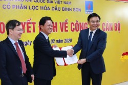 BSR công bố và trao quyết định về công tác cán bộ