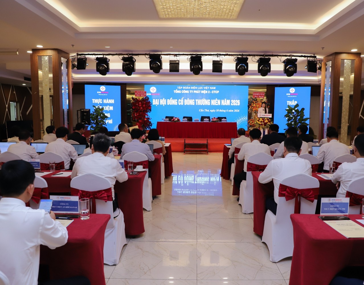 Đại hội đồng cổ đông thường niên EVNGENCO2 năm 2026