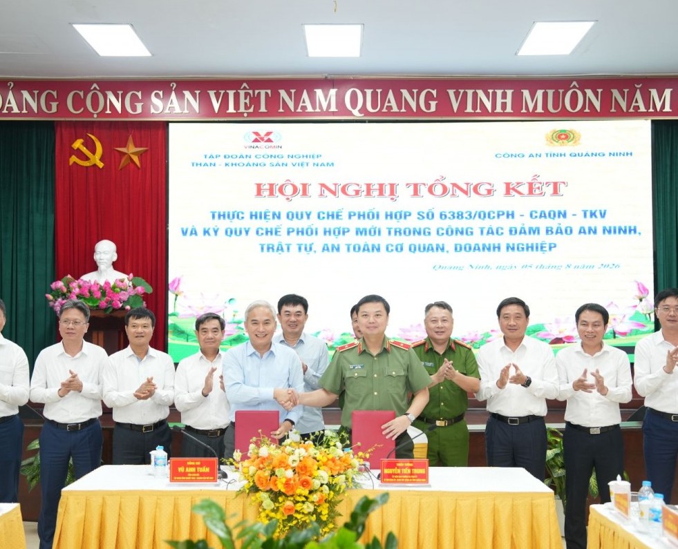 TKV và Công an tỉnh Quảng Ninh tiếp tục nâng cao hiệu quả phối hợp bảo đảm an ninh, an toàn khai thác than