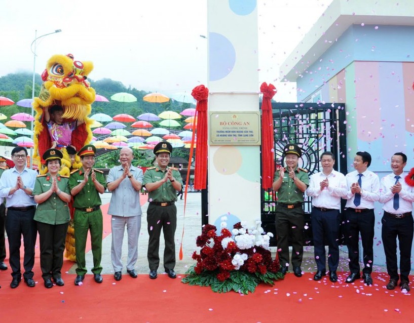 Khánh thành Trường Mầm non Hoàng Văn Thụ (Lạng Sơn) do T&T Group và SHB tài trợ