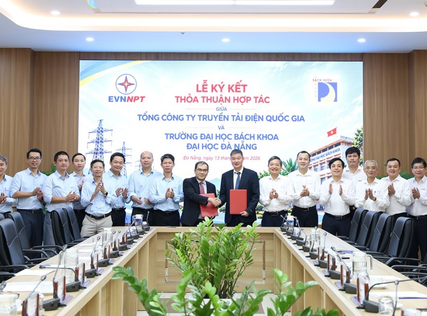 EVNNPT và Đại học Đà Nẵng hợp tác phát triển nguồn nhân lực, nghiên cứu khoa học