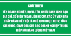 Giới thiệu hội viên VEA